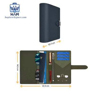 Ví đựng Passport WiWU Ambassador Passport Wallet Wi-WM005: Chuyên lưu trữ giấy tờ cần thiết, tiện lợi