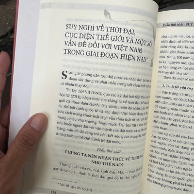 (Bìa cứng) TẤM LÒNG VỚI ĐẤT NƯỚC - Nguyễn Thị Bình – NXB CTQGST