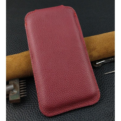 Bao Da Rút cho Iphone 12 Pro Max 13 Pro Max 14 Pro Max Có Quai Cài Da Bò Hạt