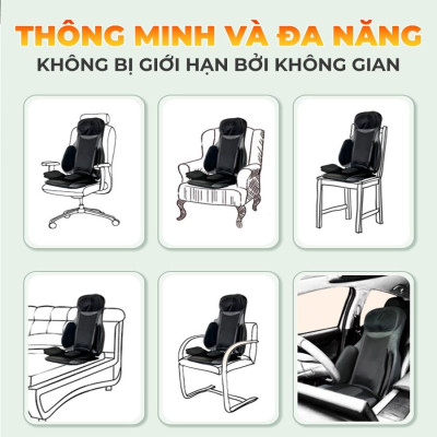 Đệm massage toàn thân OKACHI JP-A90