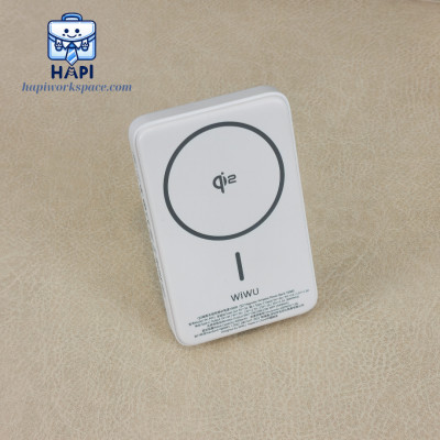 Sạc dự phòng hàng chính hãng WiWU Magnetic Power Bank 30W WI-P031: Công nghệ sạc chuẩn Qi2, từ tính, sạc nhanh