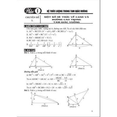 Sách - Giải nhanh các chuyên đề hình học 9 tài liệu thi vào lớp 10 (dùng chung cho các bộ sgk hiện hành) (HA-MK1)