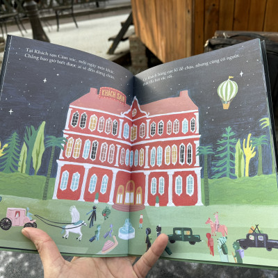 (Minh hoạ màu) KHÁCH SẠN CẢM XÚC - Lidia Brankovic – Chim Hoạ Mi dịch – San Hô Books – NXB Thanh Niên