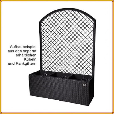 Chậu trồng hoa Tundo hình chữ nhật 80 x 33 x 122 cm