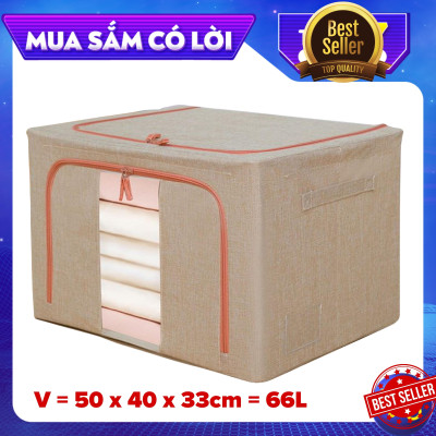 (LOẠI XỊN – CÓ CHỌN SIZE) Túi Chăn Màn Khung Sắt Nhật Bản, Túi Đựng Chăn Mền Quần Áo Cao Cấp Chính Hãng  – Hàng Xuất Khẩu