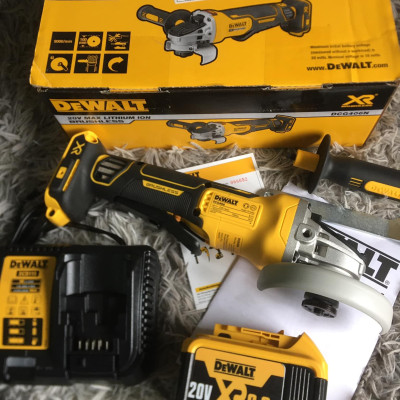 MÁY MÀI PIN CẦM TAY 20V/BL 800 W DEWALT DCG406N-B1- HÀNG CHÍNH HÃNG