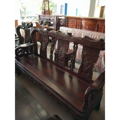 Bộ bàn ghế quốc triện gỗ gụ