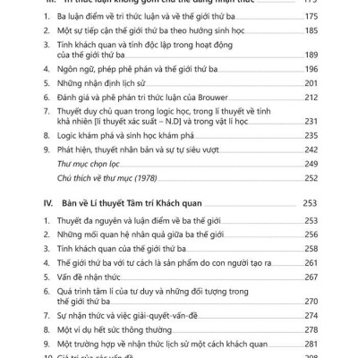 Tri Thức Khách Quan - Objective Knowledge