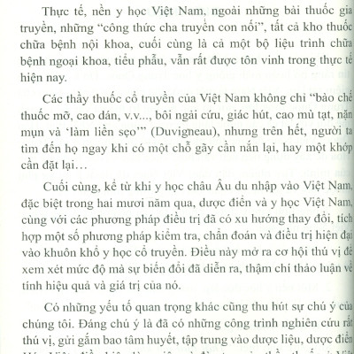 Lịch Sử Y Học Cổ Truyền Và Nhà Thuốc Trung - Việt 