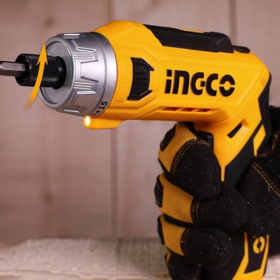 MÁY SIẾT VÍT DÙNG PIN 4V INGCO CSDLI0403 - HÀNG CHÍNH HÃNG
