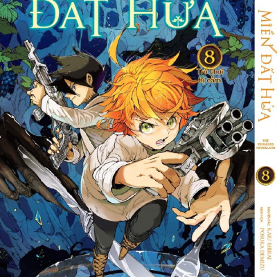Sách - Miền Đất Hứa - The Promised Neverland - Tập 8 (Tái Bản 2025)