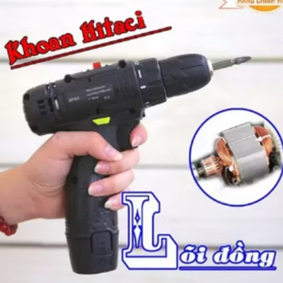 BỘ KHOAN PIN BẮT VÍT CẦM TAY LÕI ĐỒNG CAO CẤP CHO MỌI GIA ĐÌNH