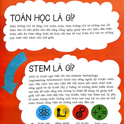 STEM Quanh Em - Toán Học Siêu Ứng Dụng - Các Trò Chơi Thực Hành (Tái Bản 2023)