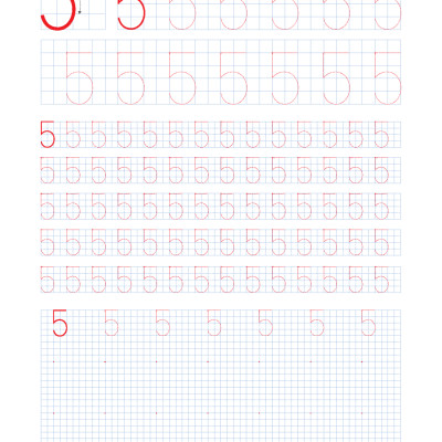 Vở Tập Tô Chữ Số (Dành Cho Bé Từ 5 - 6 Tuổi) (Tái Bản)