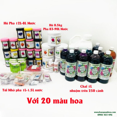 Thuốc Bột Cắm Hoa Tươi nhập khẩu Israel tại shop Florist (1 hủ pha 100L nước cắm hoa) hiệu Longlife SG là bí quyết giúp hoa cắm Xốp tươi lâu và hạn chế chăm sóc thay hoa mới