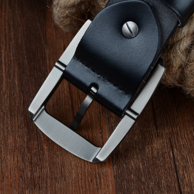 Thắt Lưng Da Bò Chính hãng COWATHER XF001 Đen