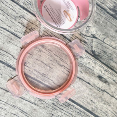 Hộp Bảo Quản Thủy Tinh LocknLock Khóa 4 Cạnh Kín Hơi,Sử Dụng Trong Lò Vi Sóng, Lò Nướng LLG823-400ml