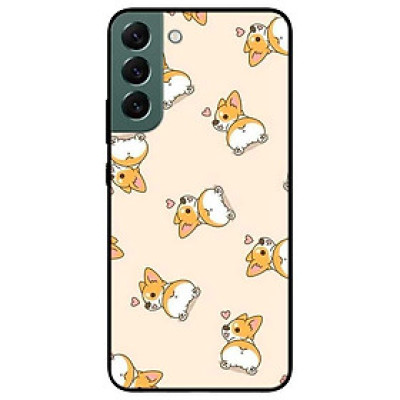 Ốp lưng dành cho Samsung S22 - S22 Plus - S22 Ultra - Cún Corgy Làm Kiểu
