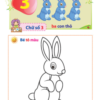 Vở Tập Tô Chữ Số (Dành Cho Bé Từ 5 - 6 Tuổi) (Tái Bản)