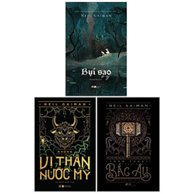 Combo 3 Cuốn Tiểu Thuyết Của Neil Gaiman: Bụi Sao + Những Vị Thần Nước Mỹ + Thần Thoại Bắc Âu
