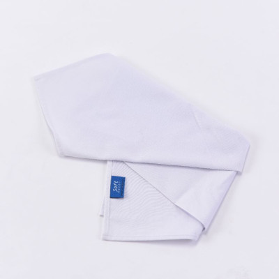 Combo 10 Khăn ăn 45x45cm White Stripe Khaki Napkin (Trắng)