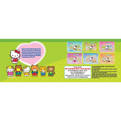 Sách - Sticker Hello Kitty - Mua Sắm Thông Minh - Minh Thắng