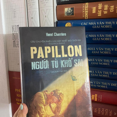 BÌA CỨNG - PAPPILON NGƯỜI TÙ KHỔ SAI - Henri Charrière - TÁC PHẨM KINH ĐIỂN 