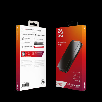 Kính dán màn hình ZAGG chống chói/chống nhìn trộm dành cho iPhone 15/15 Plus/15 Pro/15 ProMax - Hàng chính hãng