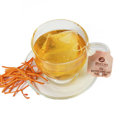 Trà Đông trùng hạ thảo BIOVIET [CHÍNH HÃNG] giúp thư giãn, xả stress, tăng cường sức khỏe