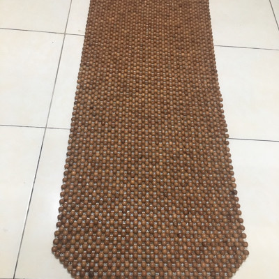 Băng Đệm Lót Ghế Sau Ô Tô Hạt Gỗ Hương Mộc 12ly ( hình thật ) 