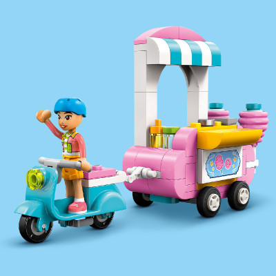 Đồ Chơi Lắp Ráp Quầy Kẹo Bông Gòn Di Động Và Xe Scooter LEGO FRIENDS 42643 (110 chi tiết)