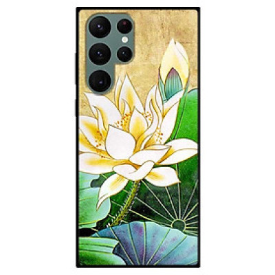 Ốp lưng dành cho Samsung S22 - S22 Plus - S22 Ultra - Hoa Sen Vàng