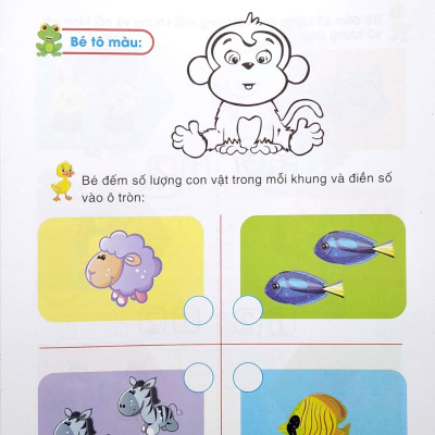 Chuẩn Bị Vào Lớp 1 - Bé Làm Quen Với Toán - Tập 1