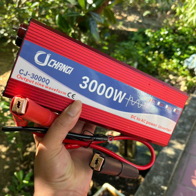 Bộ Kích Điện Inverter 12V-220V 3000W Sóng Sin Chuẩn – Chạy Ổn Định, Siêu Bền ,Loại Xịn Cao Cấp, đèn trang trí