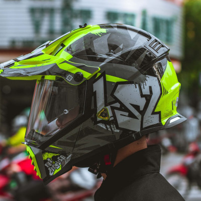 MŨ BẢO HIỂM CÀO CÀO DUAL SPORT LS2 MX436 PIONEER EVO - GARA20