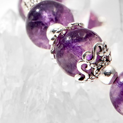 Vòng tay đá fluorite phối ngôi sao Ngọc Quý Gemstones