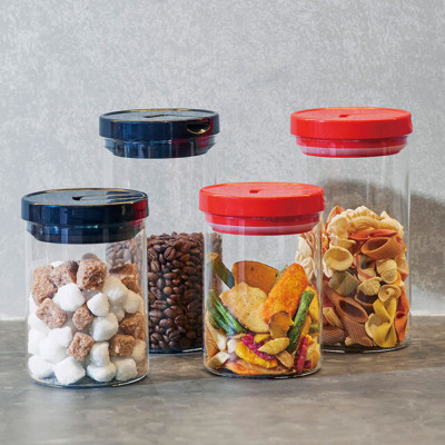 Hộp thủy tinh chịu nhiệt Hario đựng cà phê 800ml MCNR-200-B