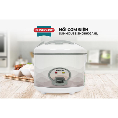 [Hàng chính hãng] Nồi cơm điện SUNHOUSE 1.8L SHD8602 