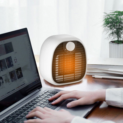 Máy Sưởi Gốm Mini Công Suất Lớn 1000W Cho Phòng Ngủ, Phòng Làm Việc, Không Gây Mùi, Hoạt Động Êm Ái Với 3 Chế Độ Sưởi - Hàng Chính Hãng KUNBE