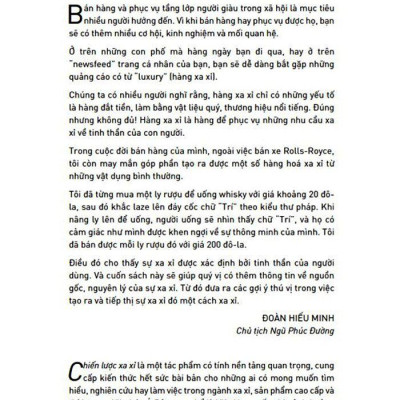 The Luxury Strategy - Chiến Lược Xa Xỉ