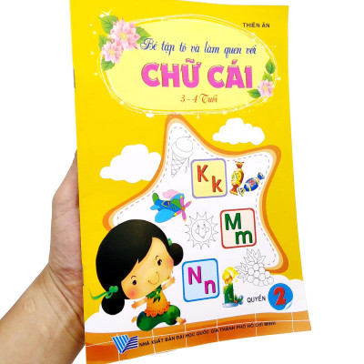 Bé Tập Tô Và Làm Quen Với Chữ Cái (3 - 4 Tuổi) - Tập 2 (Tái Bản)