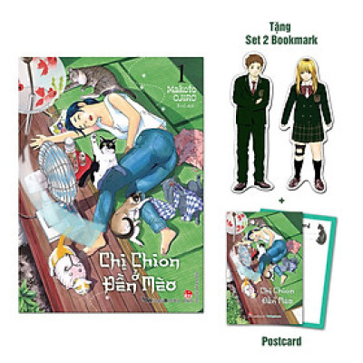 Chị Chion Ở Đền Mèo – Tập 1 [Tặng Kèm Set 2 Bookmark + Postcard]