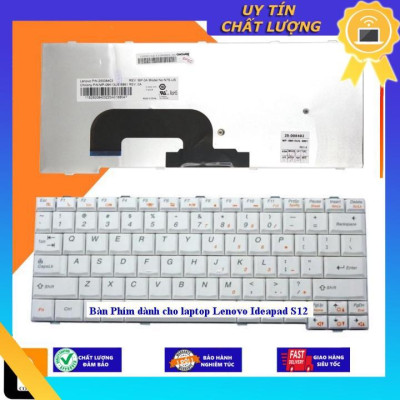 Bàn Phím dùng cho laptop Lenovo Ideapad S12 - Hàng Nhập Khẩu New Seal