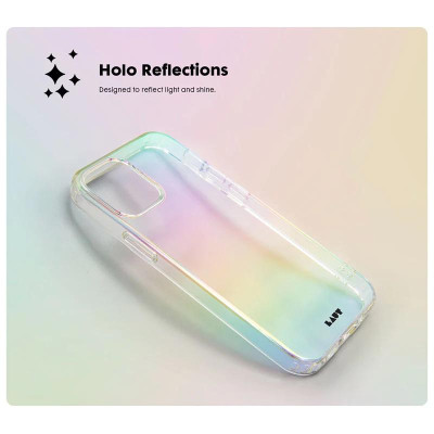 Ốp LAUT Holo Pearl For iPhone 14/ 14 Plus/ 14 Pro/ 14 Pro Max thời trang nhiều màu sắc chống sốc độ rơi 3m dễ tháo lắp Hàng Chính Hãng