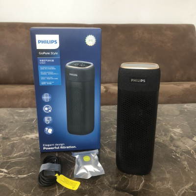 Máy khử mùi lọc không khí ô tô 3 tốc độ Philips S7601 (GP7601) - HÀNG NHẬP KHẨU