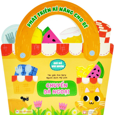 Bộ Sách Phát Triển Kĩ Năng Cho Bé - Giỏ Đồ Vui Nhộn (Bộ 4 Cuốn)