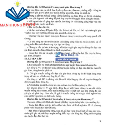 SÁCH - hướng dẫn trả lời câu hỏi và bài tập giáo dục công dân lớp 6 (bám sát sgk kết nối tri thức với cuộc sống)
