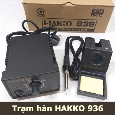 Mỏ Hàn Thiếc Hako 936 Bản Nâng Cấp: Tính Năng Chỉnh Nhiệt Lõi Đồng Tự Ngắt Hiện Đại