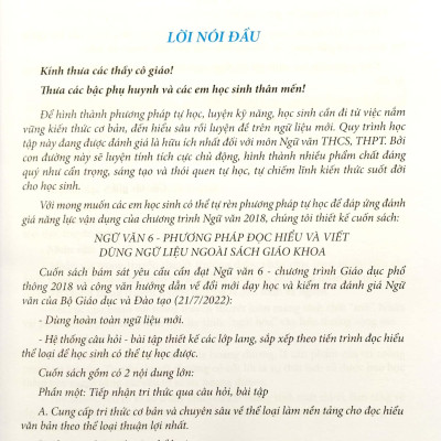 Ngữ Văn 6 - Phương Pháp Đọc Hiểu Và Viết - Dùng Ngữ Liệu Ngoài SGK