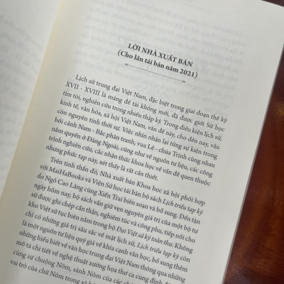 (Bìa Cứng) LỊCH TRIỀU TẠP KỶ (tập 2) – NGÔ CAO LÃNG - HOA BẰNG dịch và chú giải – tái bản 2022 - bổ sung nguyên tác Hán văn – MaiHaBooks 